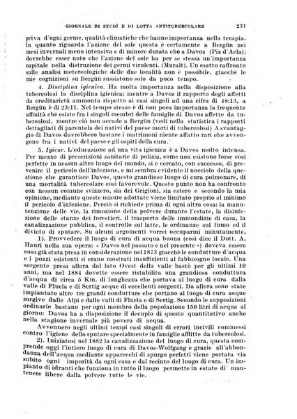 Tubercolosi giornale di studi e di lotta antitubercolare