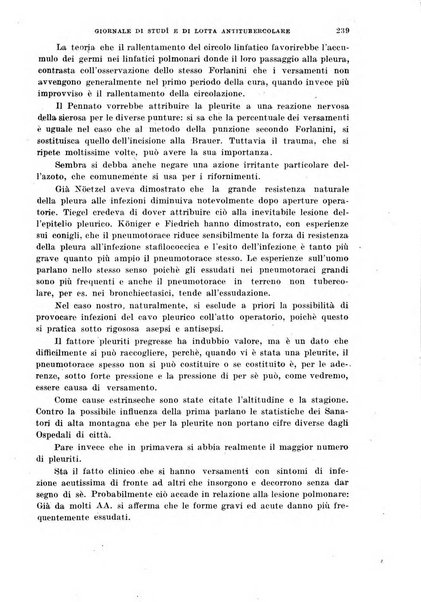 Tubercolosi giornale di studi e di lotta antitubercolare