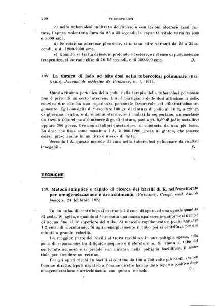 Tubercolosi giornale di studi e di lotta antitubercolare