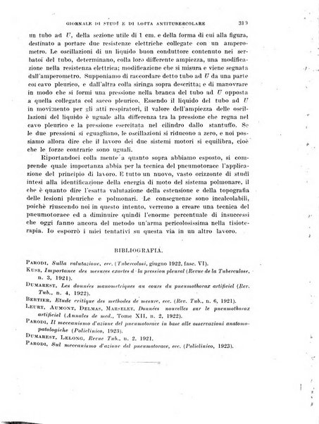 Tubercolosi giornale di studi e di lotta antitubercolare