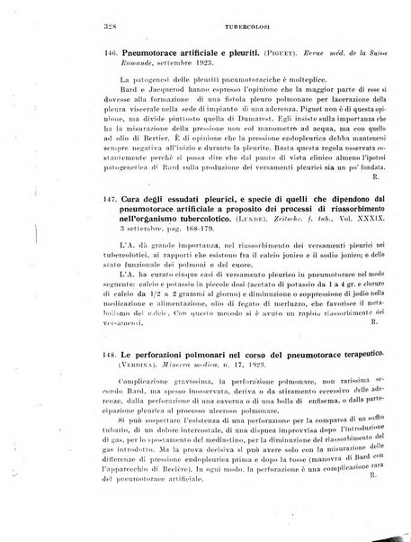 Tubercolosi giornale di studi e di lotta antitubercolare