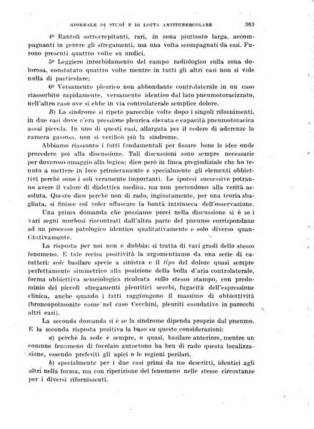 Tubercolosi giornale di studi e di lotta antitubercolare