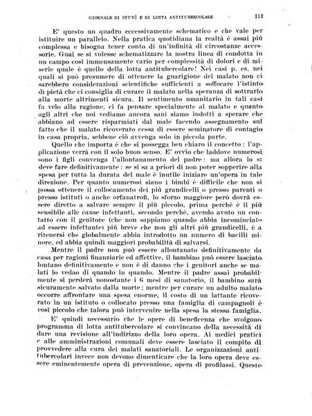 Tubercolosi giornale di studi e di lotta antitubercolare