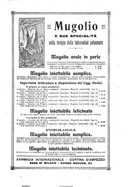 Tubercolosi giornale di studi e di lotta antitubercolare