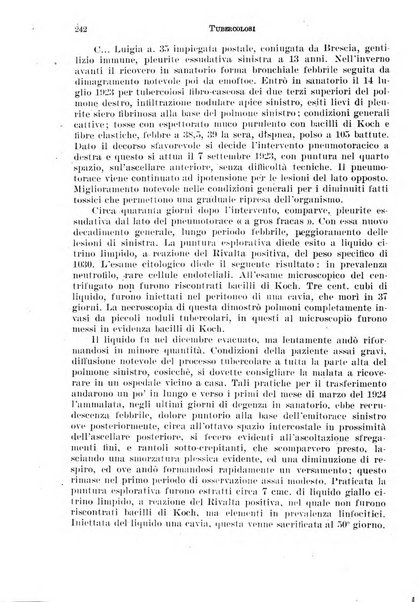 Tubercolosi giornale di studi e di lotta antitubercolare