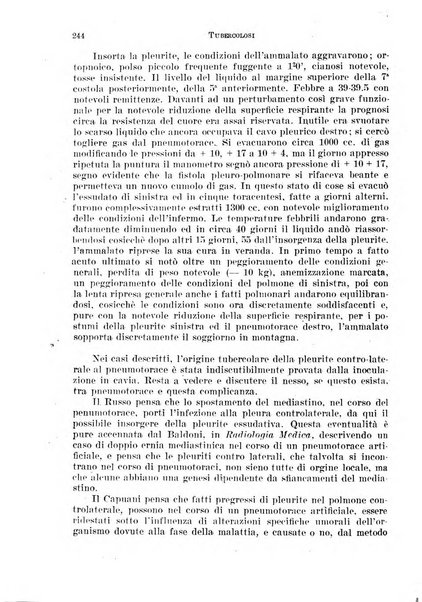 Tubercolosi giornale di studi e di lotta antitubercolare