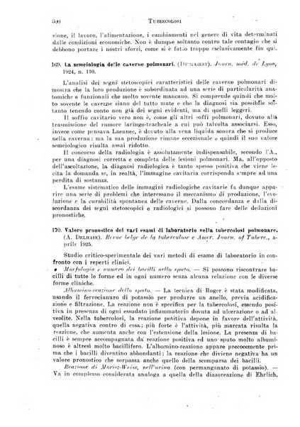 Tubercolosi giornale di studi e di lotta antitubercolare