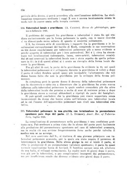 Tubercolosi giornale di studi e di lotta antitubercolare