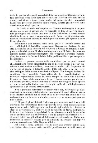 Tubercolosi giornale di studi e di lotta antitubercolare