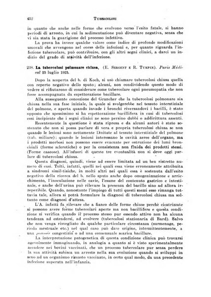 Tubercolosi giornale di studi e di lotta antitubercolare