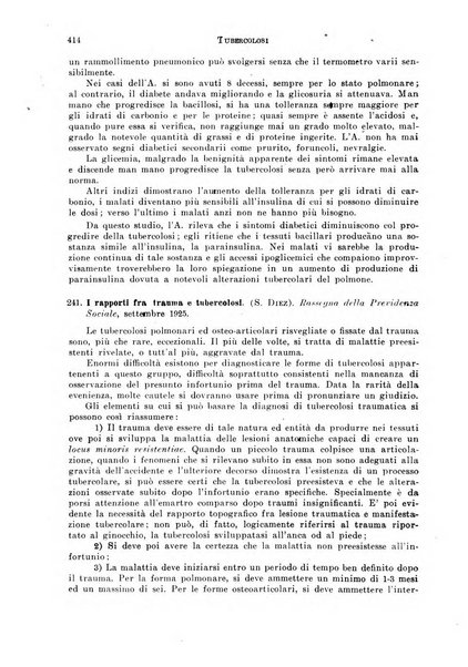 Tubercolosi giornale di studi e di lotta antitubercolare