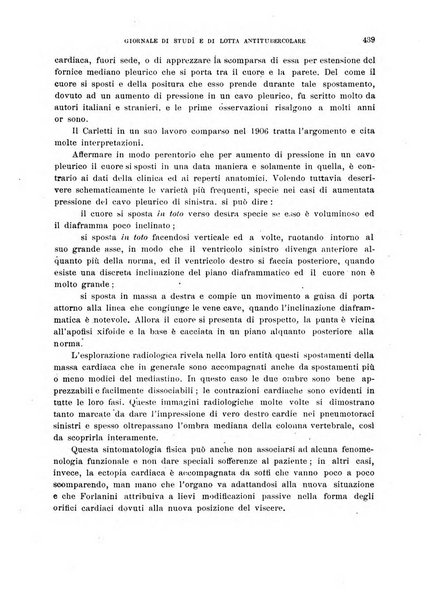 Tubercolosi giornale di studi e di lotta antitubercolare