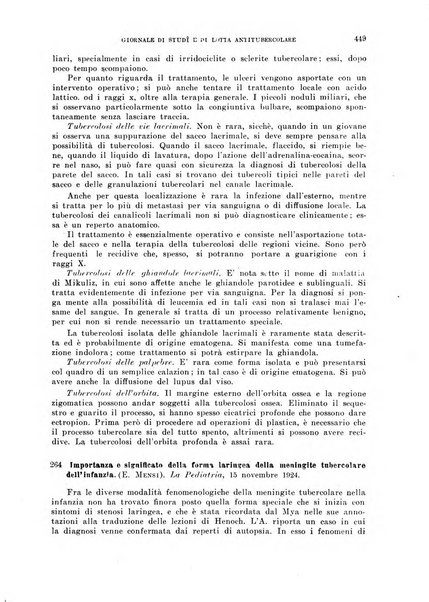 Tubercolosi giornale di studi e di lotta antitubercolare