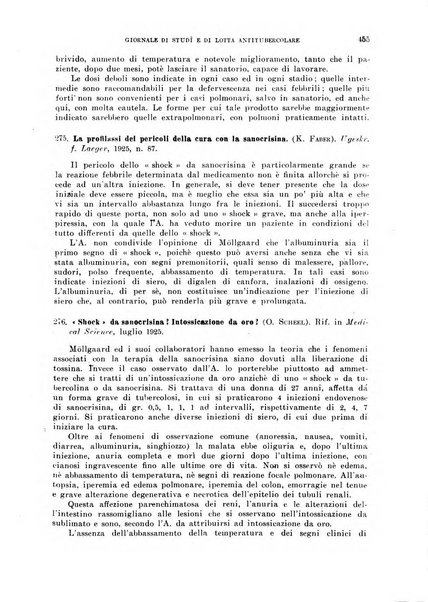 Tubercolosi giornale di studi e di lotta antitubercolare