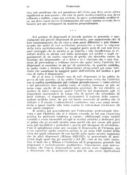 Tubercolosi giornale di studi e di lotta antitubercolare