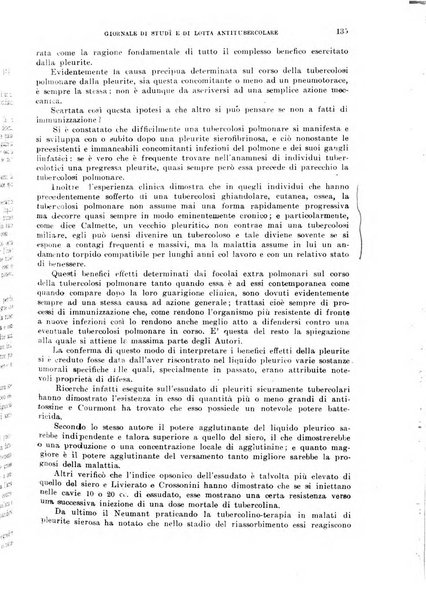 Tubercolosi giornale di studi e di lotta antitubercolare