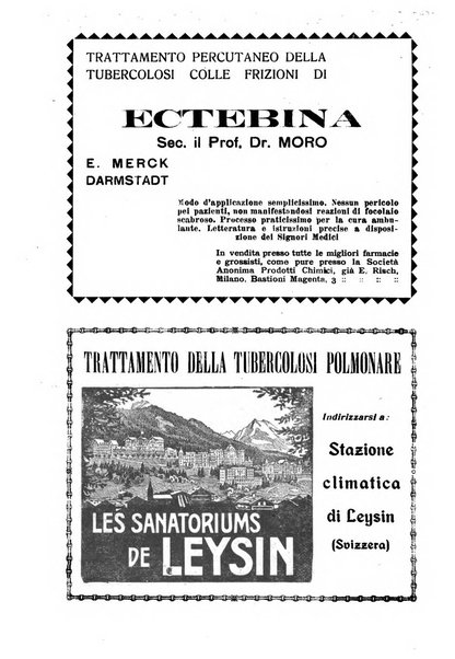 Tubercolosi giornale di studi e di lotta antitubercolare