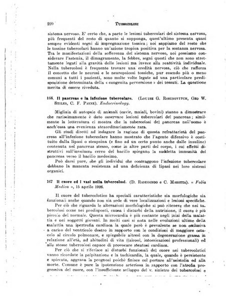 Tubercolosi giornale di studi e di lotta antitubercolare