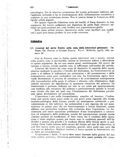 Tubercolosi giornale di studi e di lotta antitubercolare