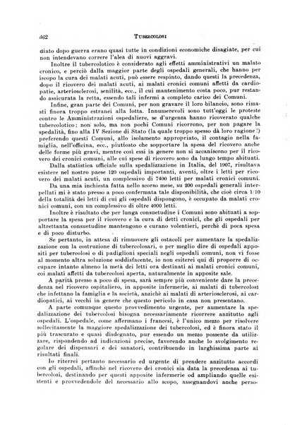 Tubercolosi giornale di studi e di lotta antitubercolare