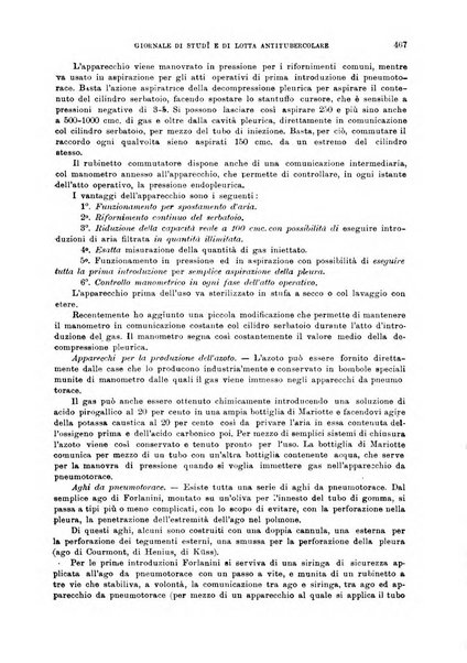 Tubercolosi giornale di studi e di lotta antitubercolare