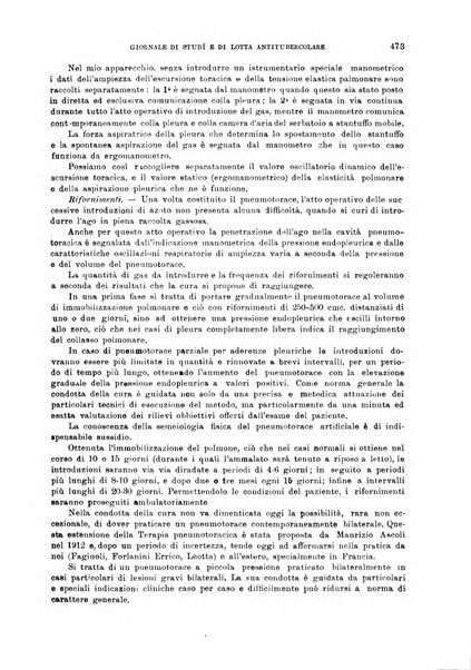 Tubercolosi giornale di studi e di lotta antitubercolare