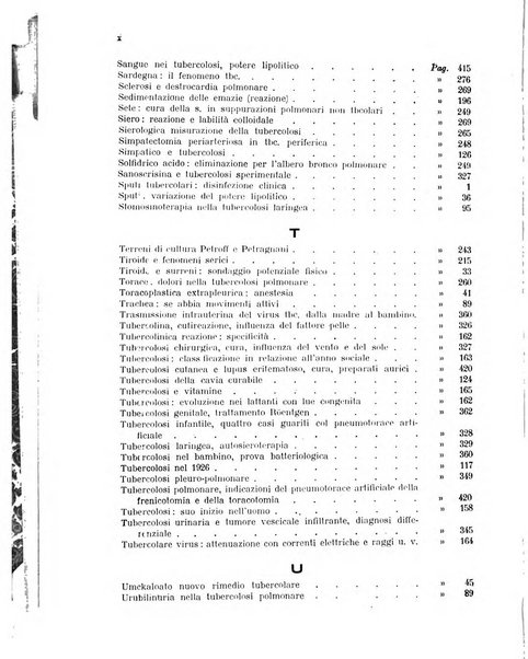 Tubercolosi giornale di studi e di lotta antitubercolare