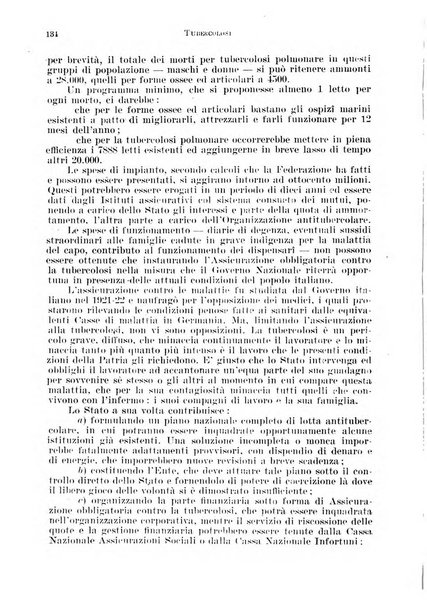 Tubercolosi giornale di studi e di lotta antitubercolare