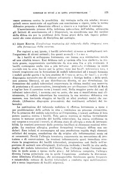 Tubercolosi giornale di studi e di lotta antitubercolare