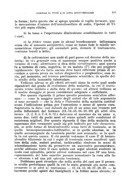 Tubercolosi giornale di studi e di lotta antitubercolare