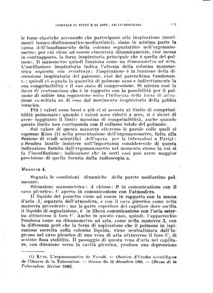 Tubercolosi giornale di studi e di lotta antitubercolare