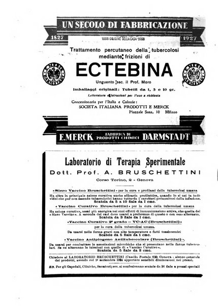 Tubercolosi giornale di studi e di lotta antitubercolare