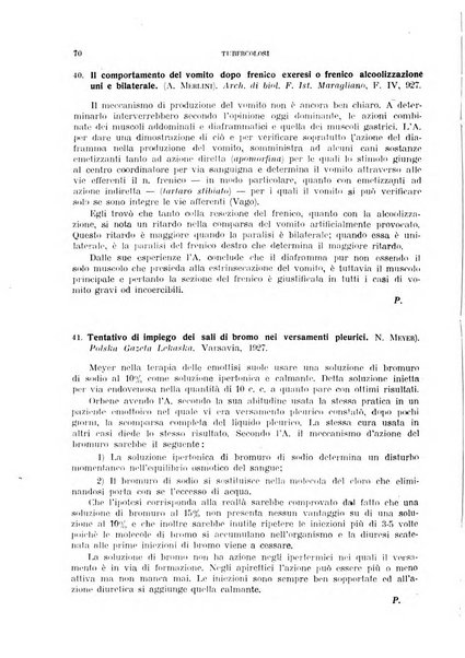 Tubercolosi giornale di studi e di lotta antitubercolare