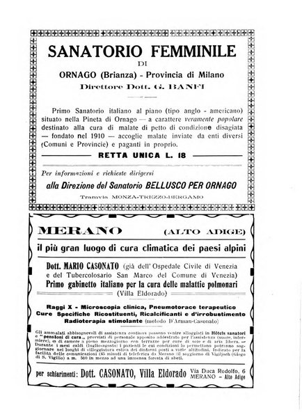 Tubercolosi giornale di studi e di lotta antitubercolare