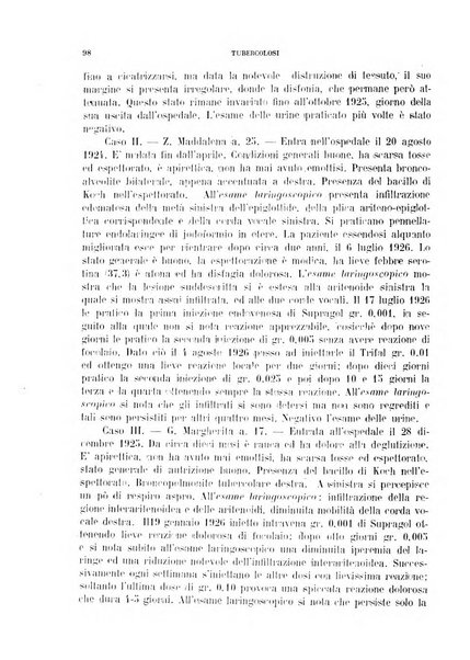 Tubercolosi giornale di studi e di lotta antitubercolare