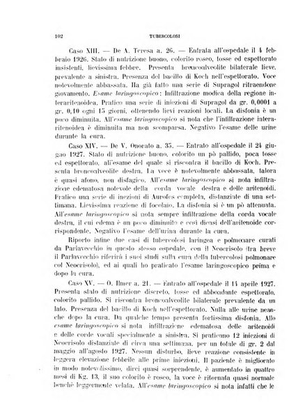 Tubercolosi giornale di studi e di lotta antitubercolare