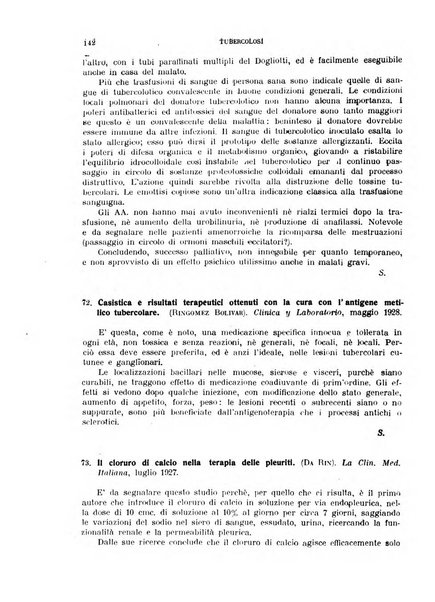 Tubercolosi giornale di studi e di lotta antitubercolare