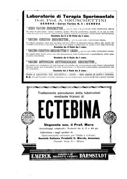 Tubercolosi giornale di studi e di lotta antitubercolare