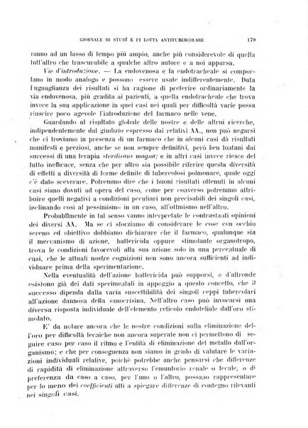 Tubercolosi giornale di studi e di lotta antitubercolare