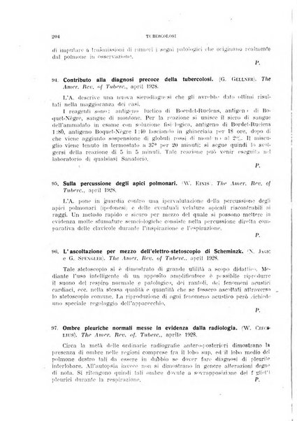 Tubercolosi giornale di studi e di lotta antitubercolare