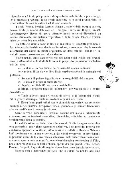 Tubercolosi giornale di studi e di lotta antitubercolare