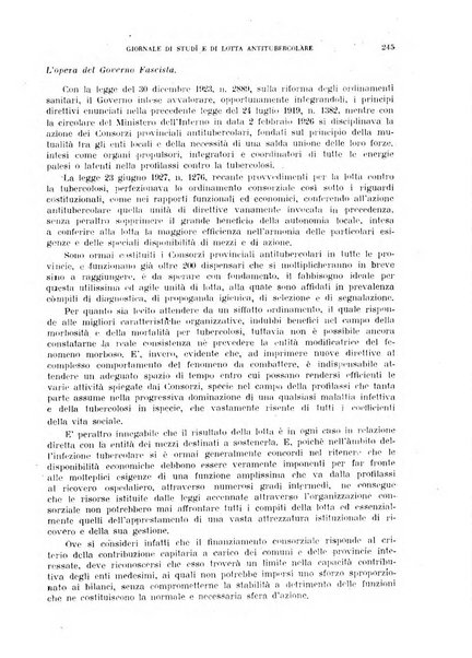 Tubercolosi giornale di studi e di lotta antitubercolare