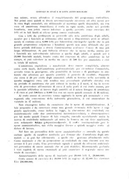 Tubercolosi giornale di studi e di lotta antitubercolare