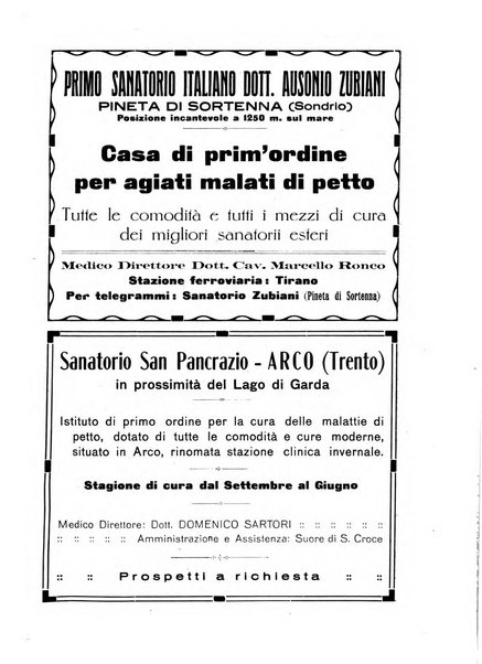 Tubercolosi giornale di studi e di lotta antitubercolare