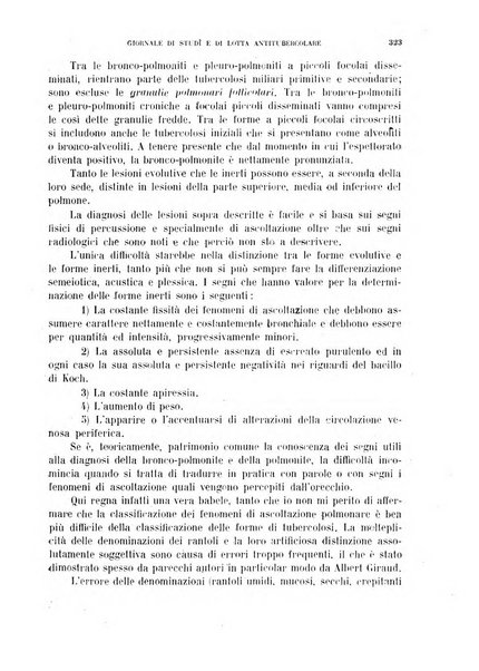 Tubercolosi giornale di studi e di lotta antitubercolare