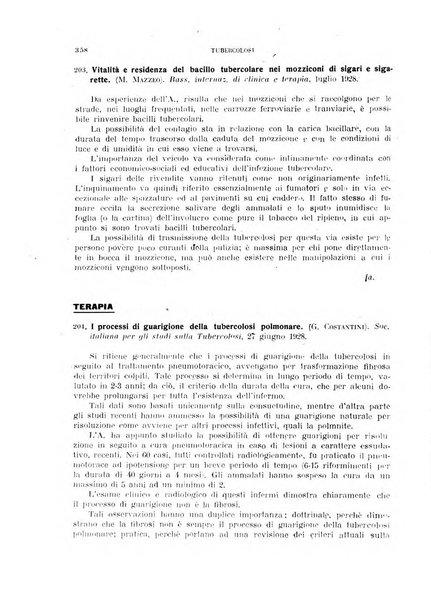 Tubercolosi giornale di studi e di lotta antitubercolare