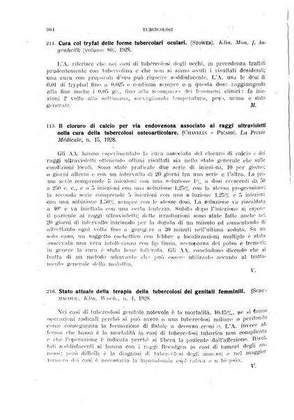 Tubercolosi giornale di studi e di lotta antitubercolare