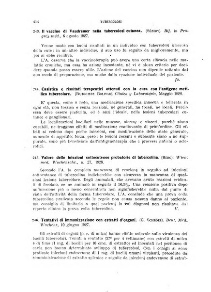 Tubercolosi giornale di studi e di lotta antitubercolare