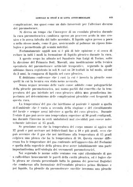 Tubercolosi giornale di studi e di lotta antitubercolare