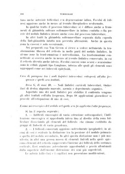 Tubercolosi giornale di studi e di lotta antitubercolare